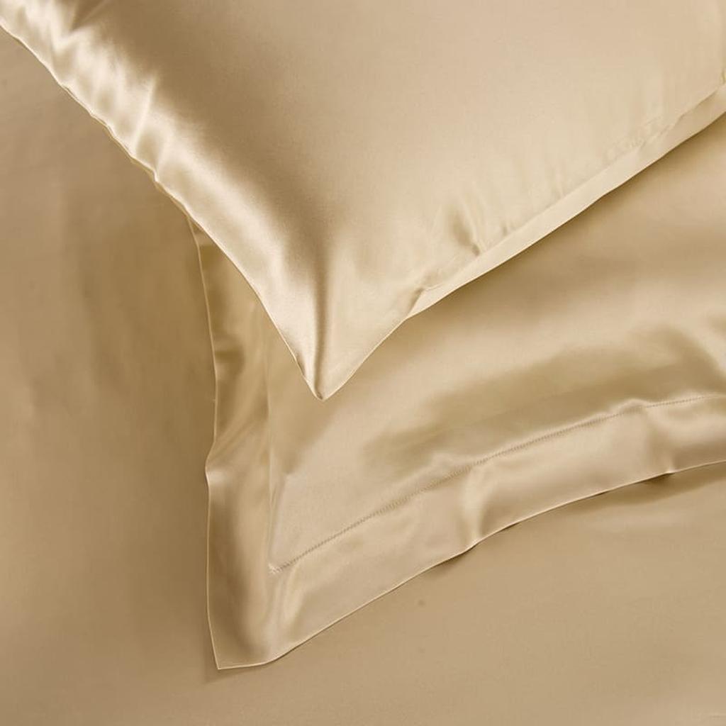 19 Momme Silk Duvet Cover Set - Gold