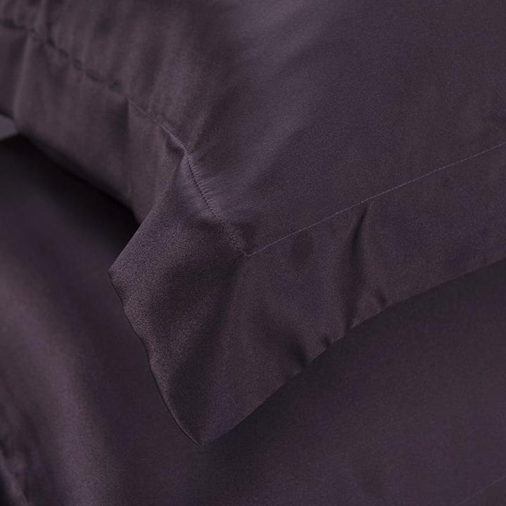 19 Momme Silk Duvet Cover Set - Purple