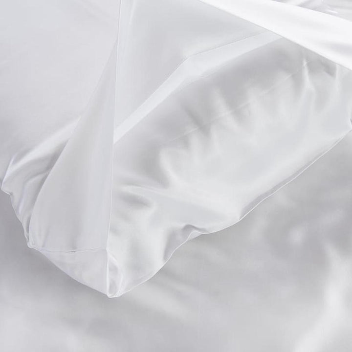 19 Momme Silk Duvet Cover Set - White