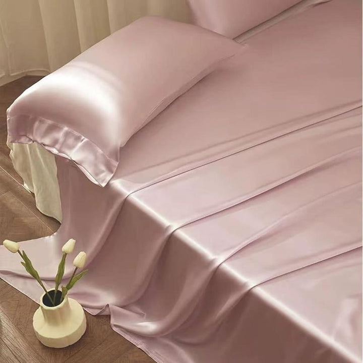 25 Momme Silk Sheet - Pink