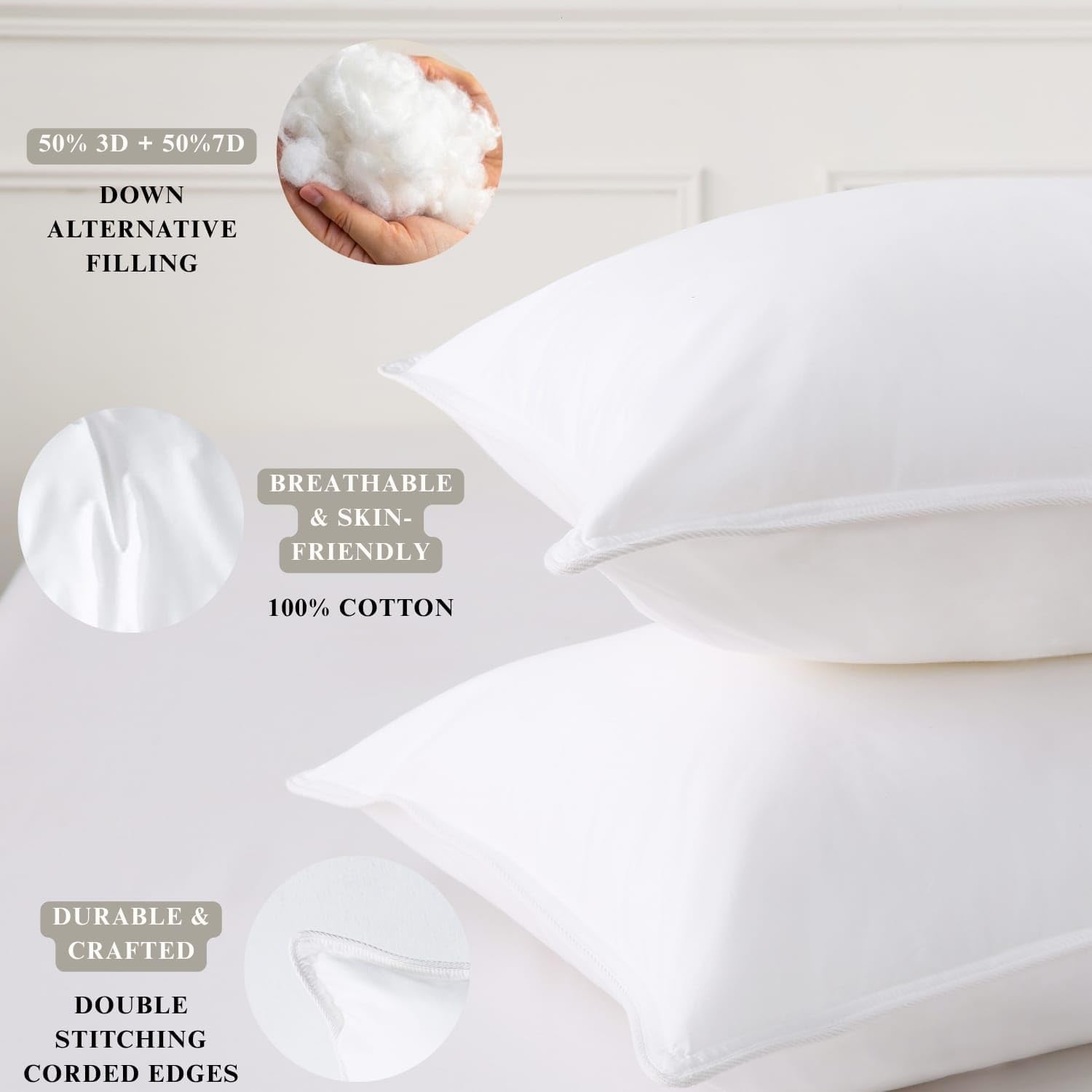 CloudLuxe™ Down Alternative Pillows