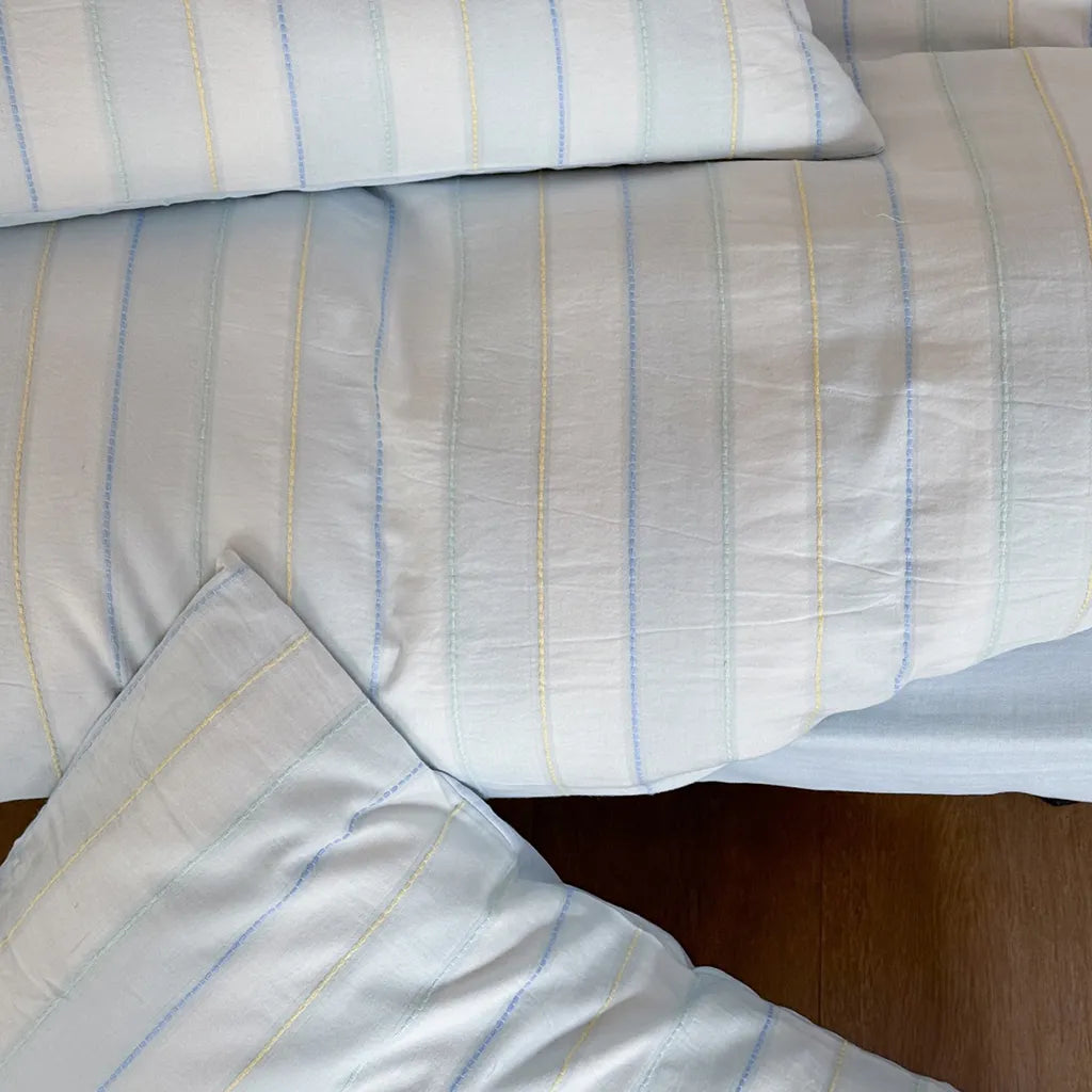 Candy Striped Duvet Cover