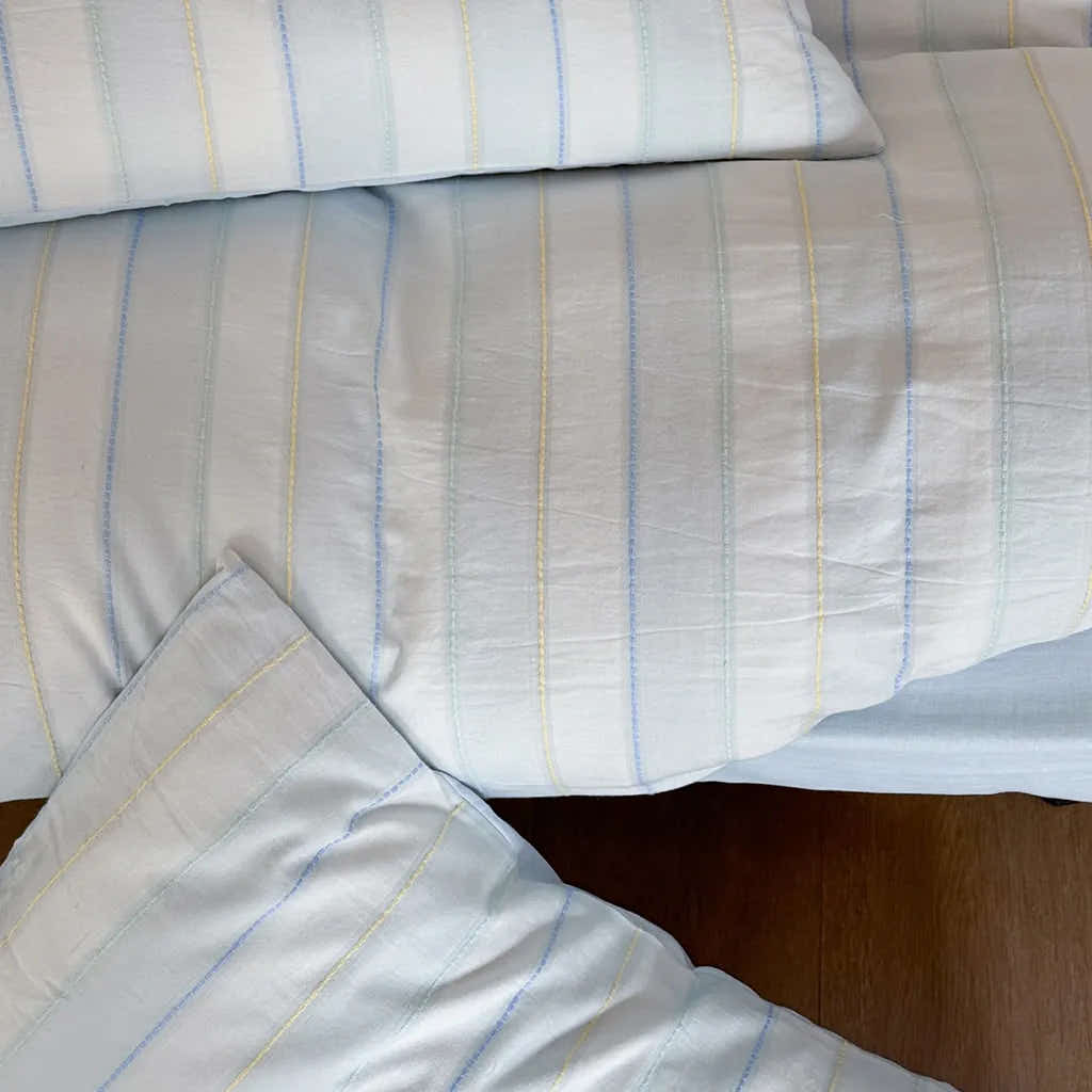 Candy Striped Duvet Cover