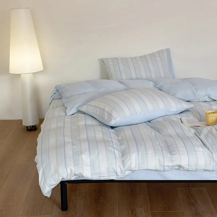 Candy Striped Duvet Cover