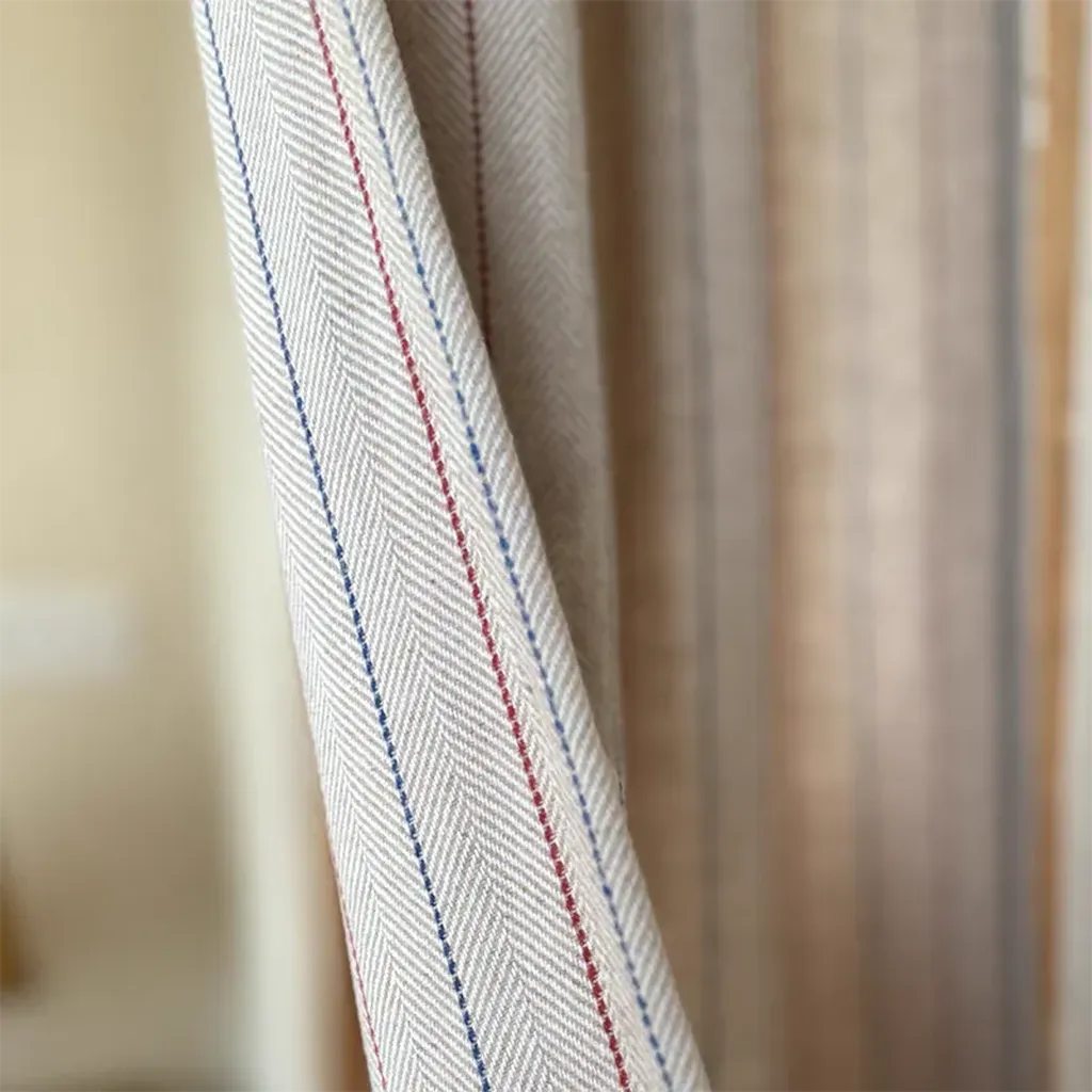 Cottage Stripe Doorway Curtains