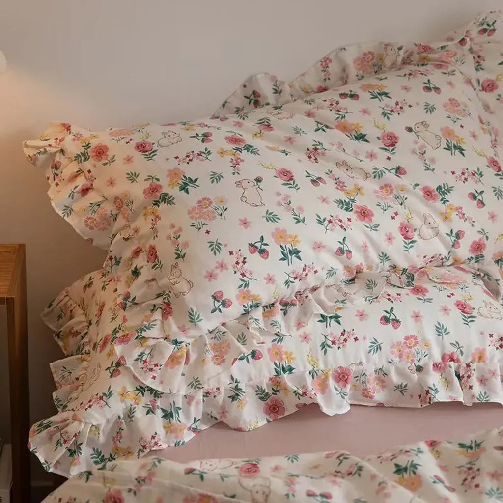 Cute Strawberry Bedding Set