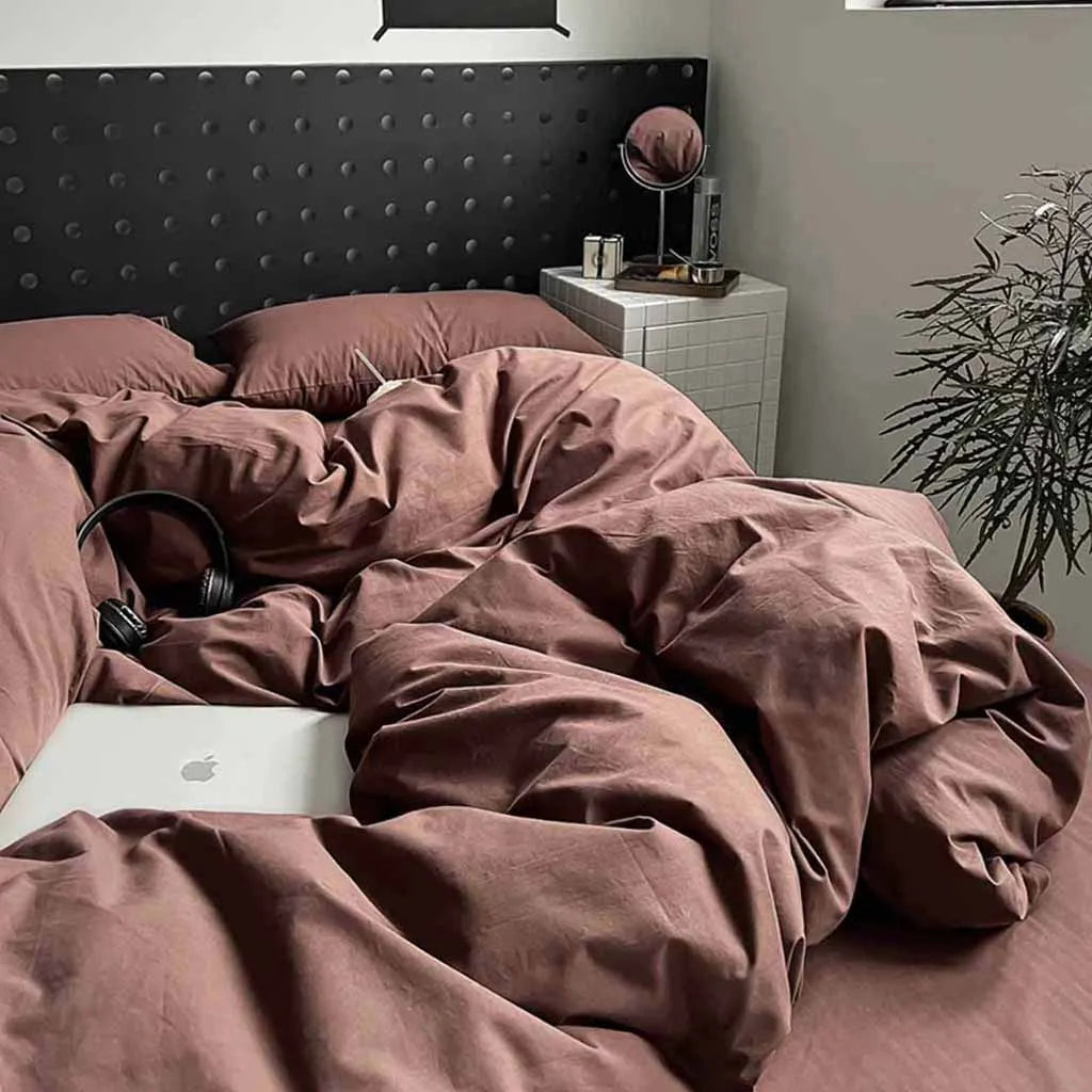 Earthy Brown Bedding Set