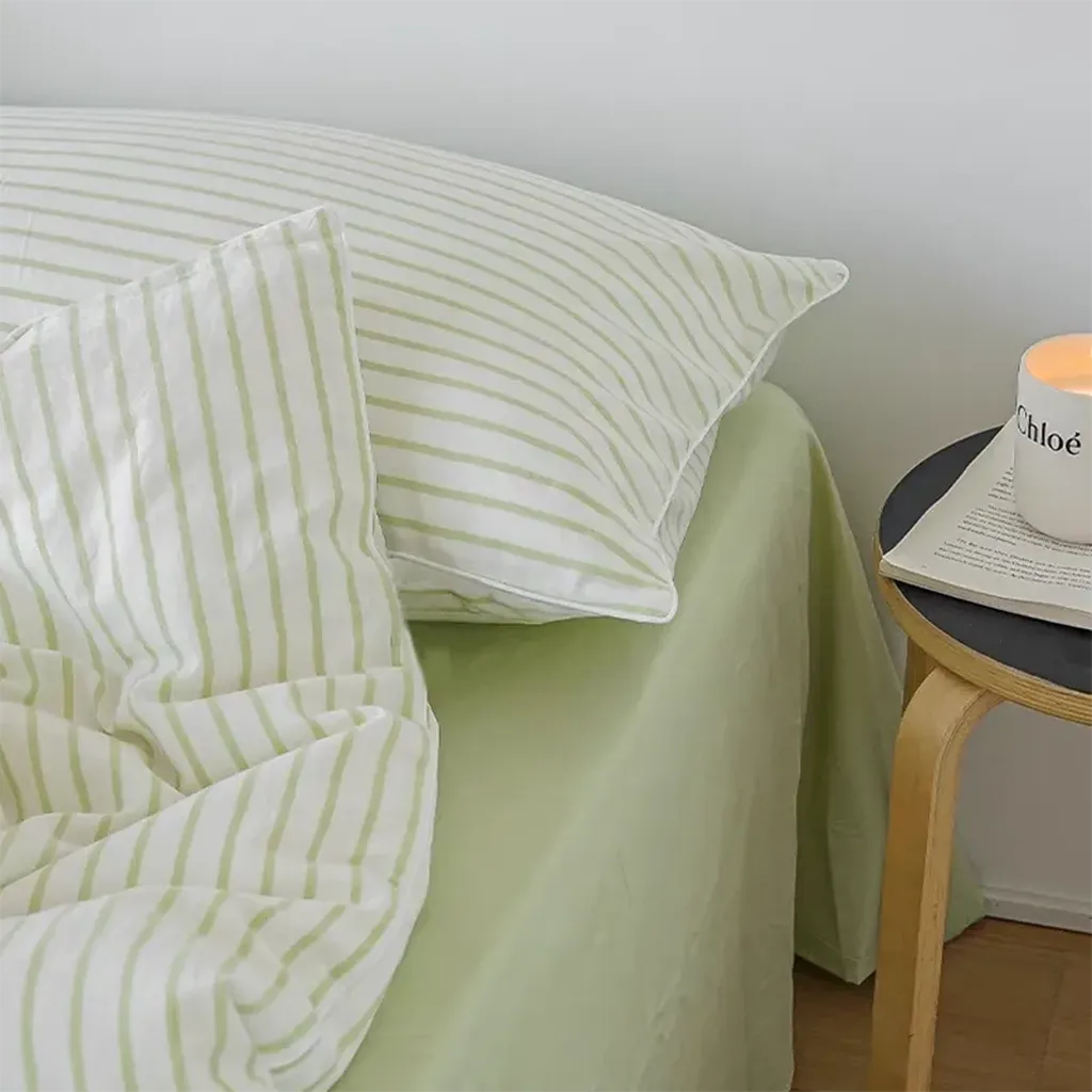 Fresh Striped Duvet Cover Set