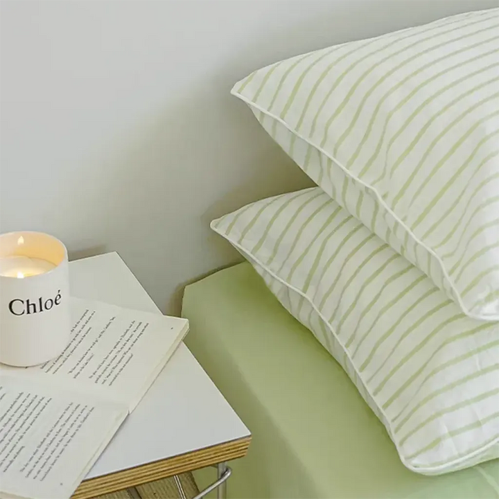 Fresh Striped Duvet Cover Set