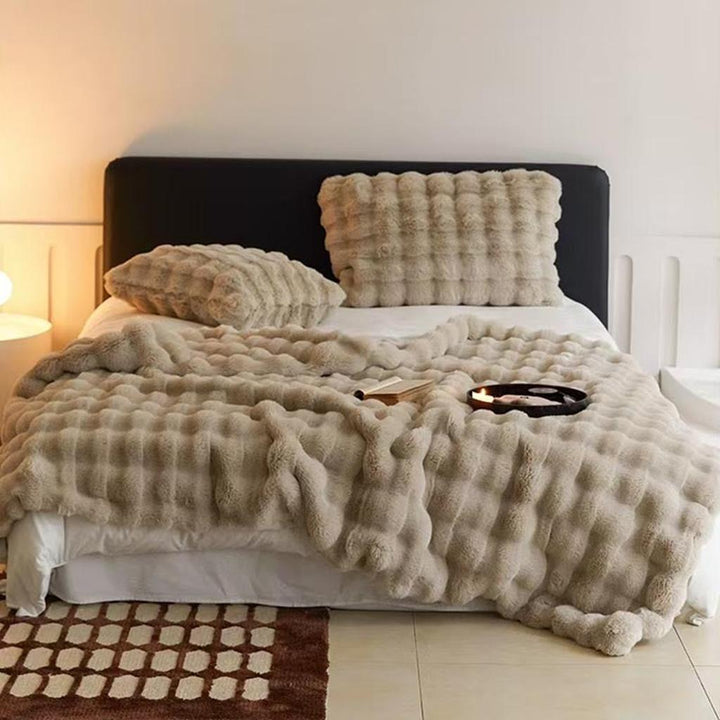 Luxury Mink Faux Fur Blanket