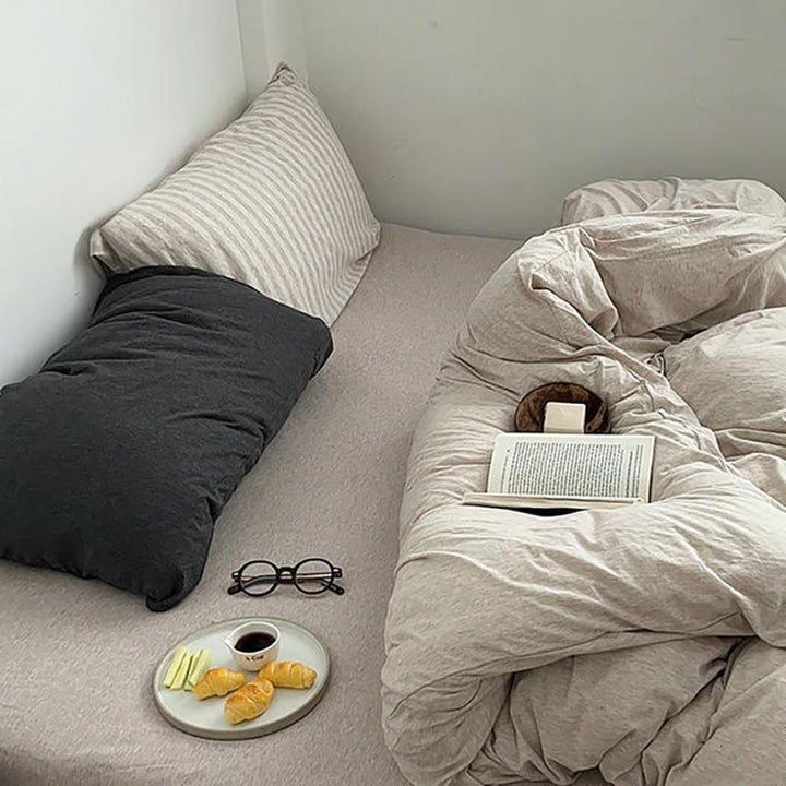 Organic Cotton Jersey Duvet Cover