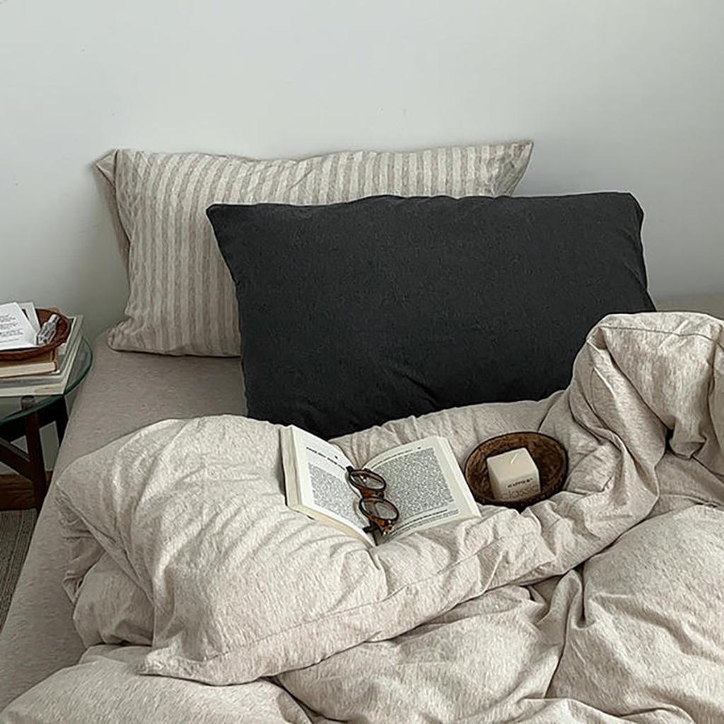 Organic Cotton Jersey Duvet Cover