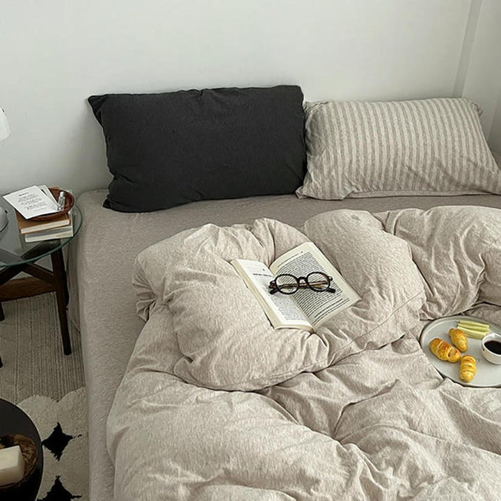 Organic Cotton Jersey Duvet Cover