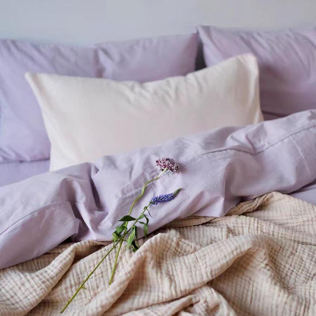 Pastel Color Duvet Cover - Lavender