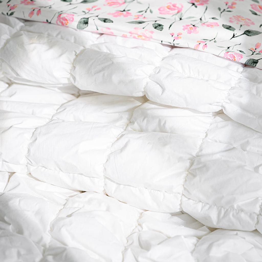 Puffy Marshmallow Down Alternative Comforter Set & Sheet Set Bundle