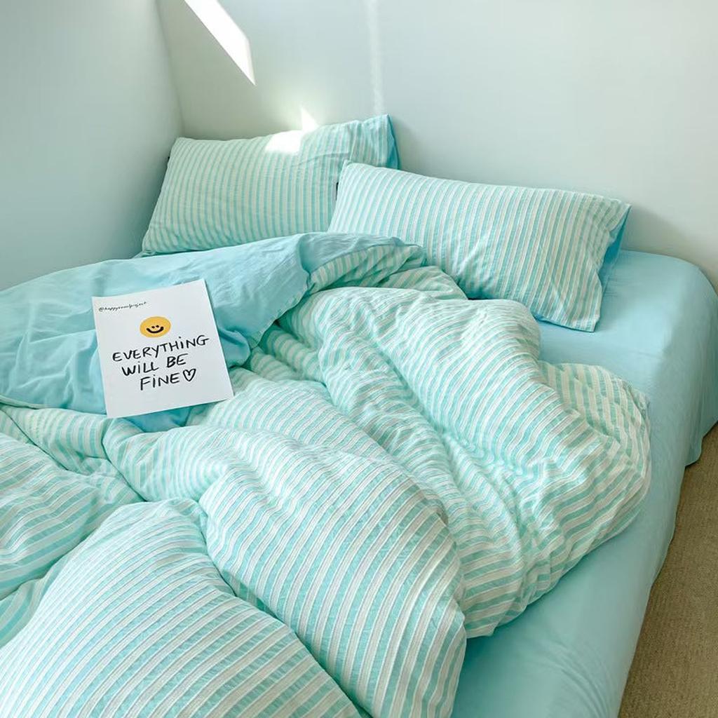 Refresh Jacquard Striped Duvet Cover