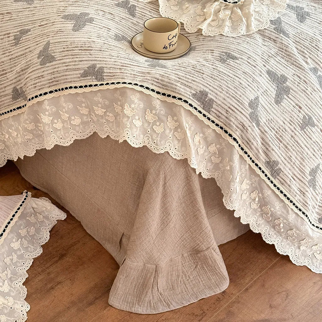 Romantic Butterfly Bedding Set