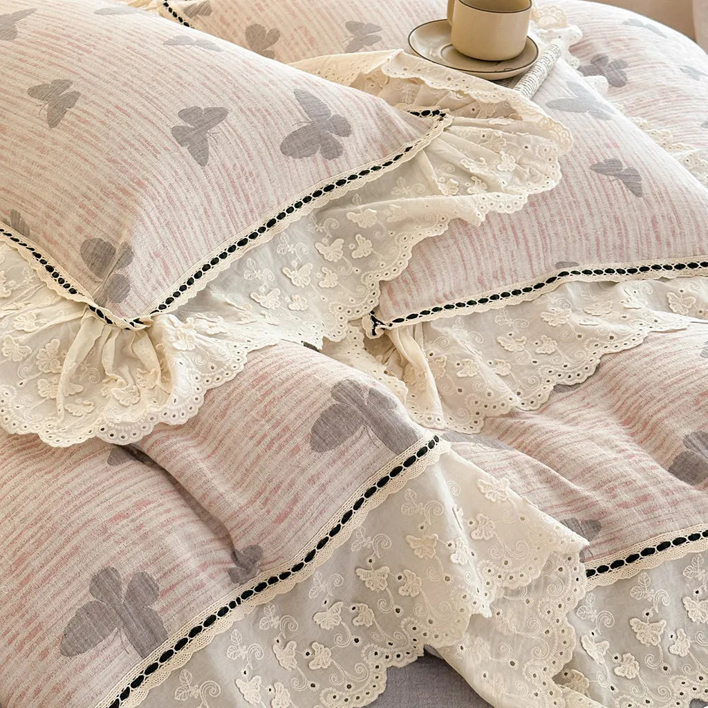 Romantic Butterfly Bedding Set