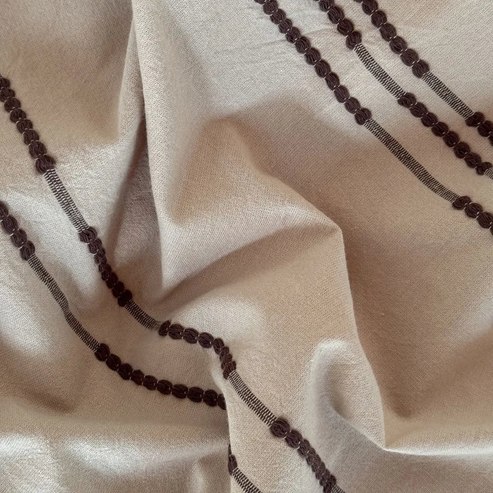 Sunset Striped Jacquard Bedding Set