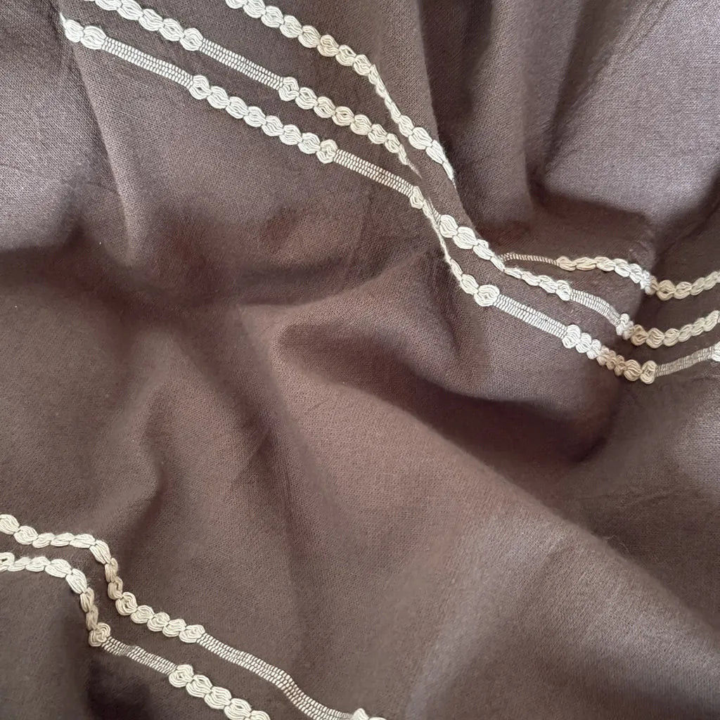 Sunset Striped Jacquard Bedding Set