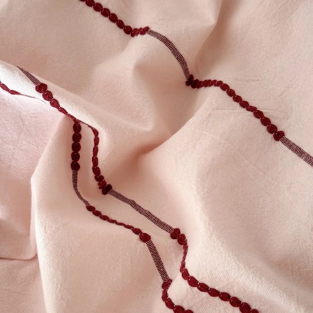 Sunset Striped Jacquard Bedding Set