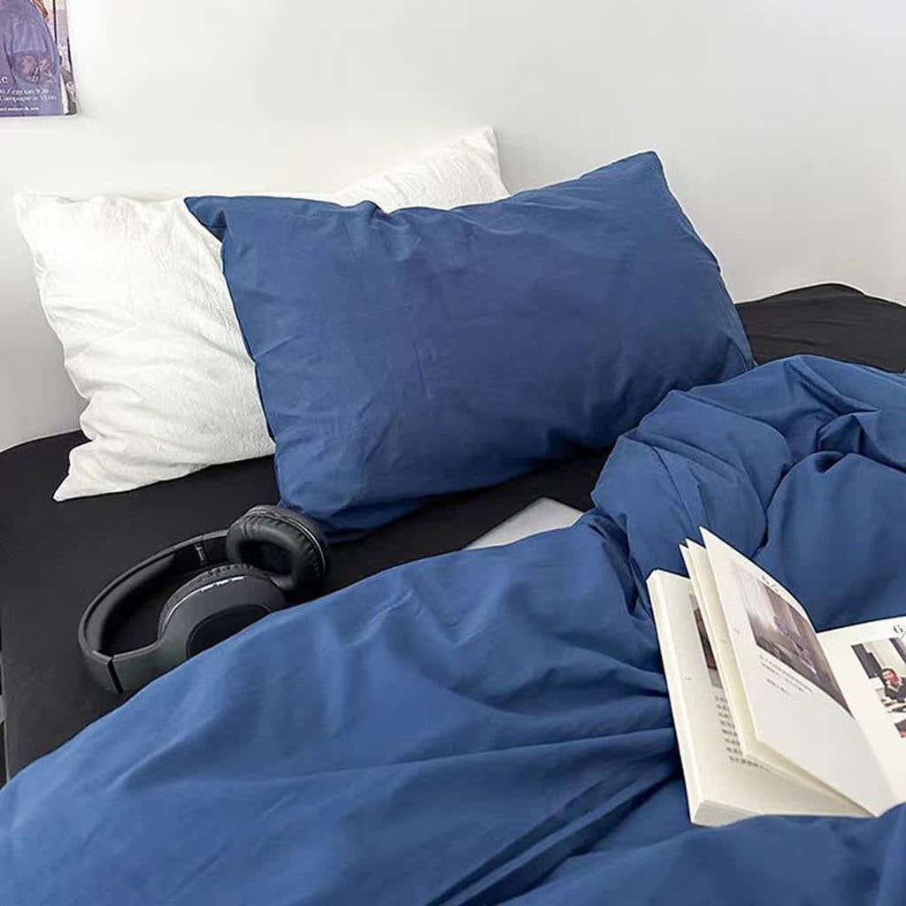 Vintage Blue Duvet Cover Set