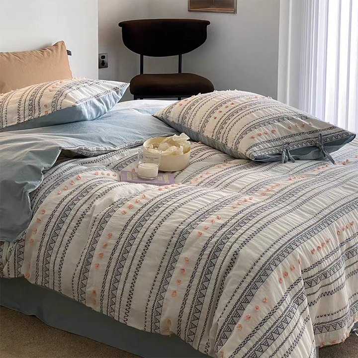 Bohemian Tufted Duvet Cover