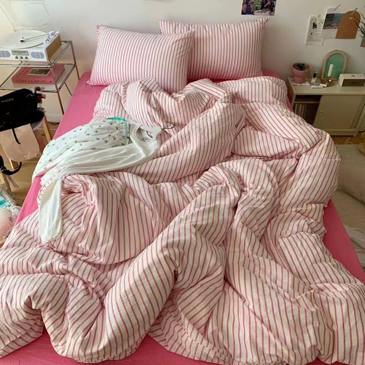 Coastal Stripes Duvet Cover - Blue