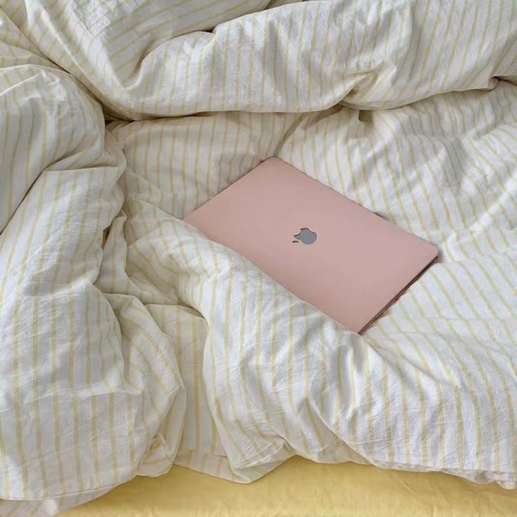 Coastal Stripes Duvet Cover - Yellow