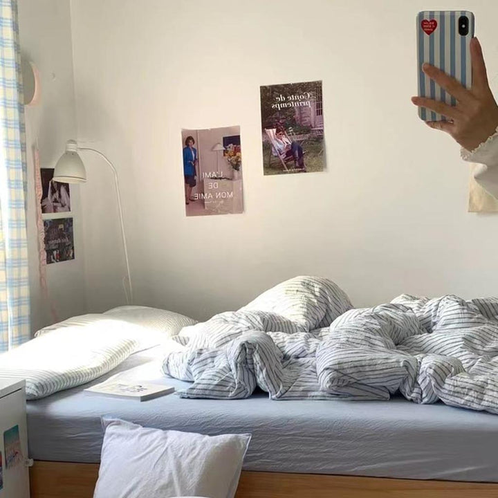 Coastal Stripes Duvet Cover - Blue