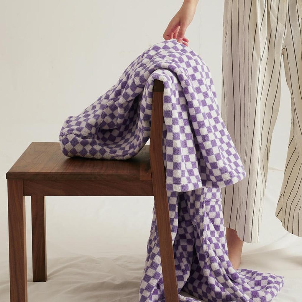 Cotton Gingham Bathrobe - 5 Colors