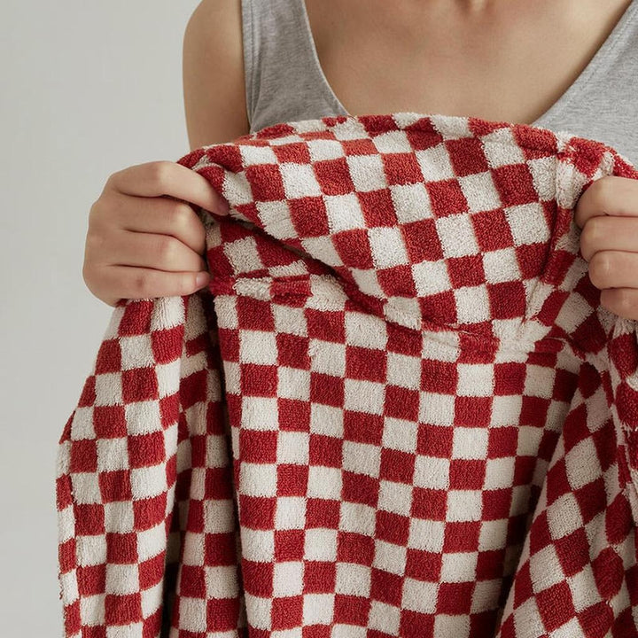 Cotton Gingham Bathrobe - 5 Colors