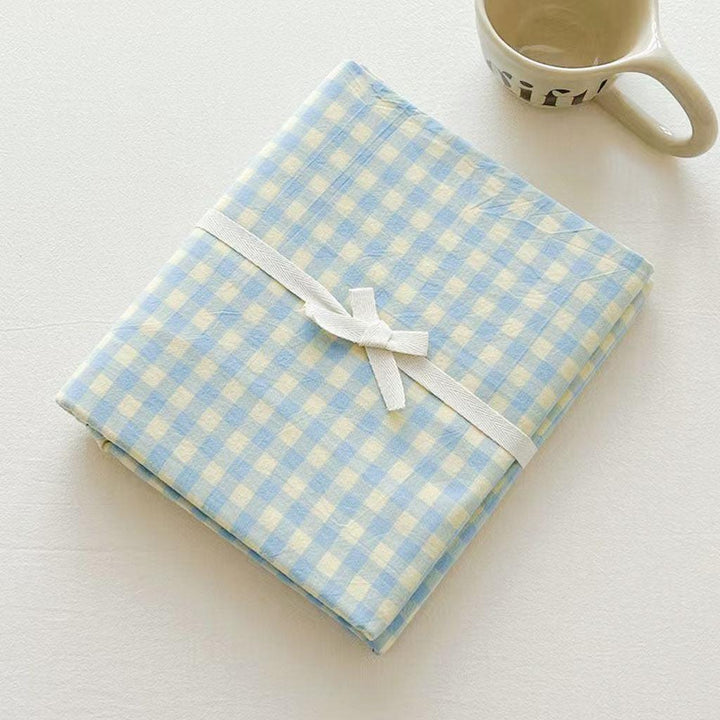 Cotton Gingham Sheet Set - 7 colors