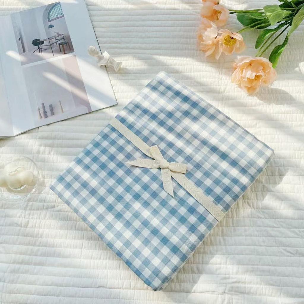 Cotton Gingham Sheet Set - 7 colors