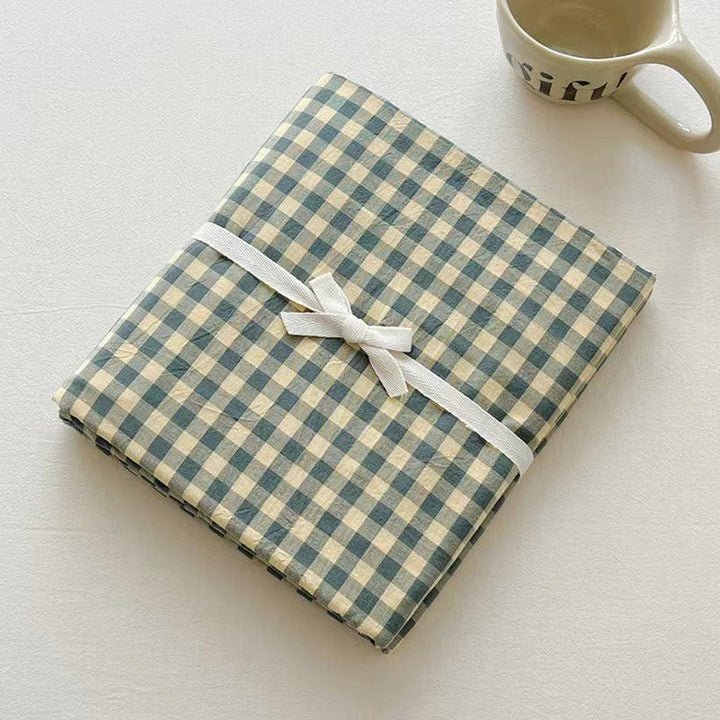 Cotton Gingham Sheet Set - 7 colors