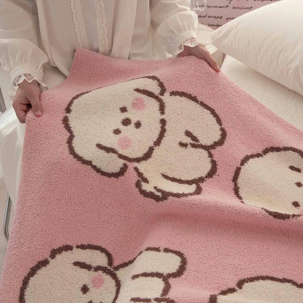 Cutie Bichon Diary Blanket