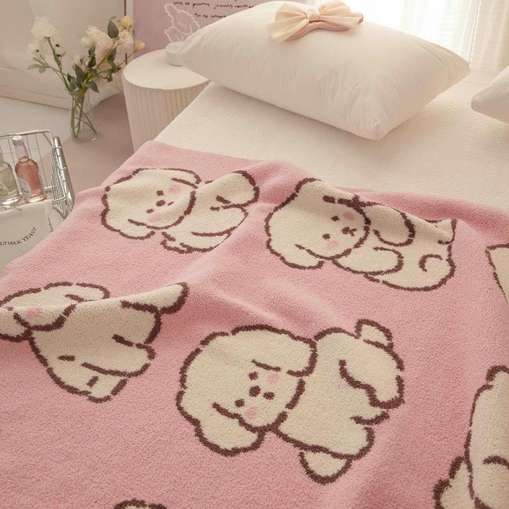 Cutie Bichon Diary Blanket