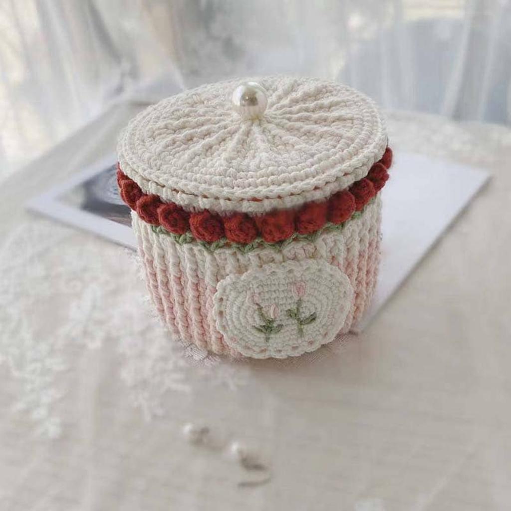Garden Collection - Handmade Ombre Crochet Organizer