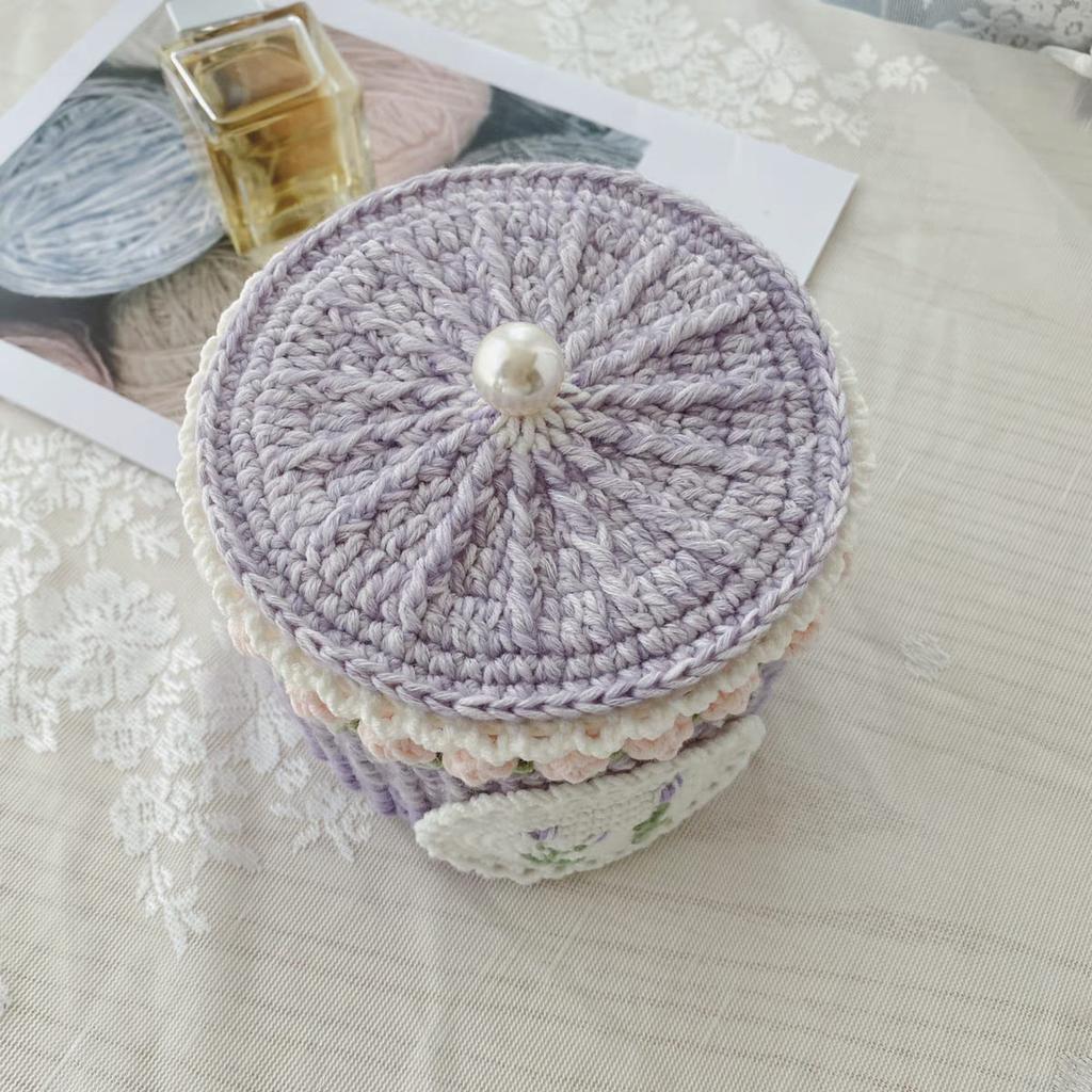 Garden Collection - Handmade Ombre Crochet Organizer