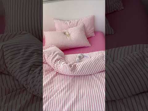 Coastal Stripes Bedding Set - Blue.