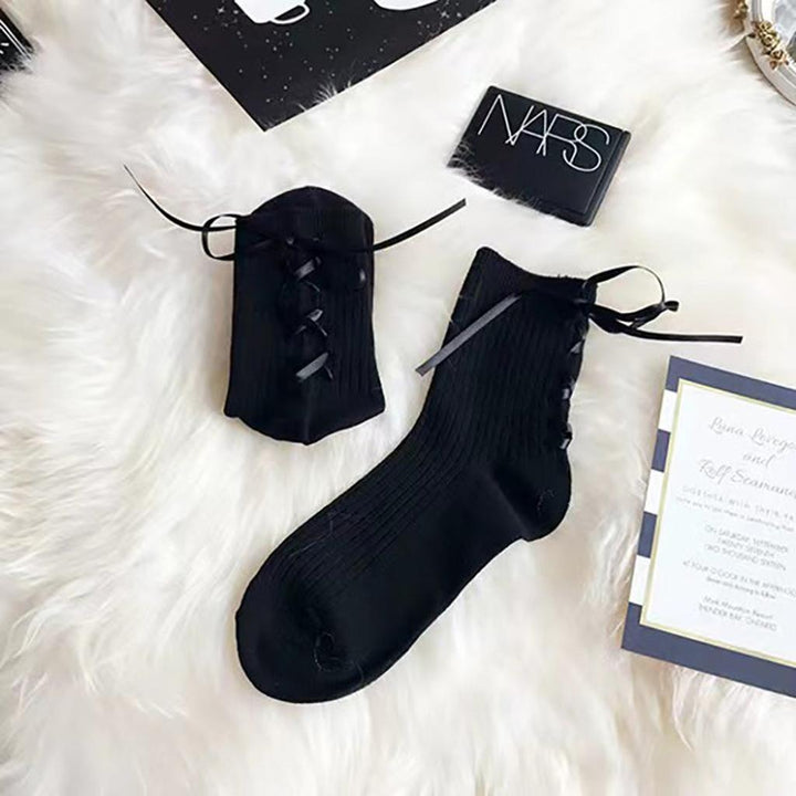 Lace-up Socks 12-pack