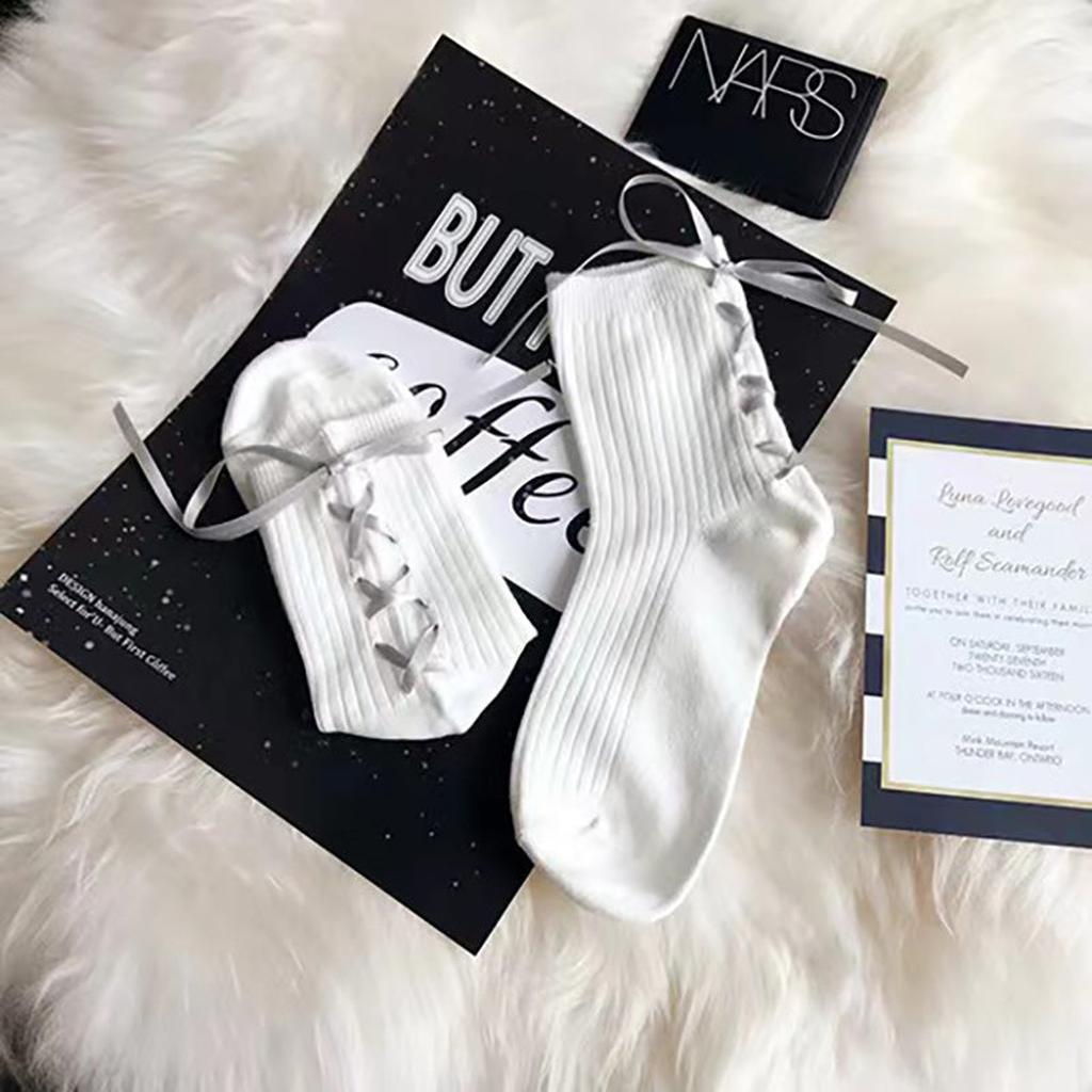 Lace-up Socks 12-pack