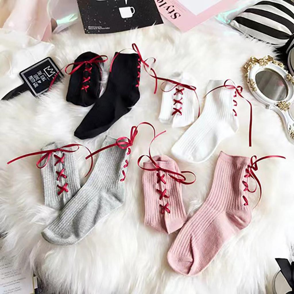 Lace-up Socks 12-pack