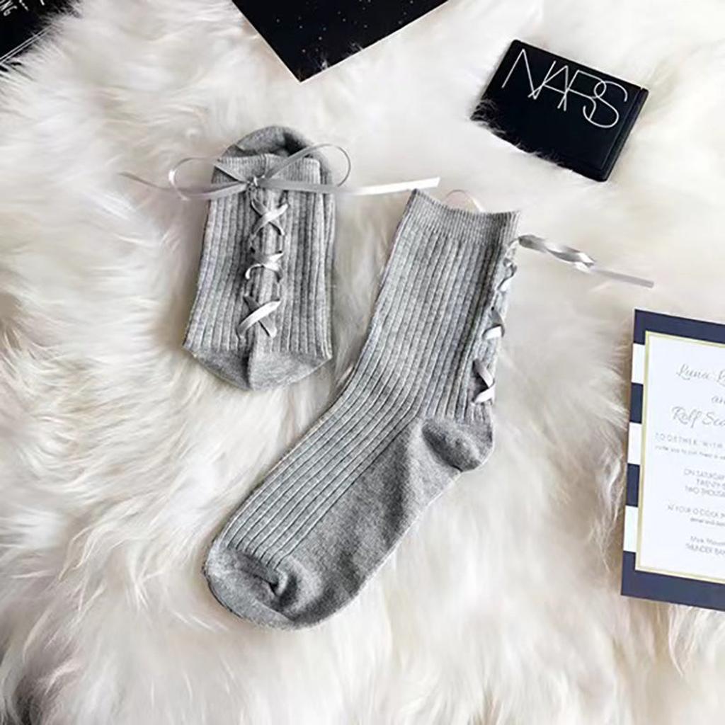 Lace-up Socks 12-pack