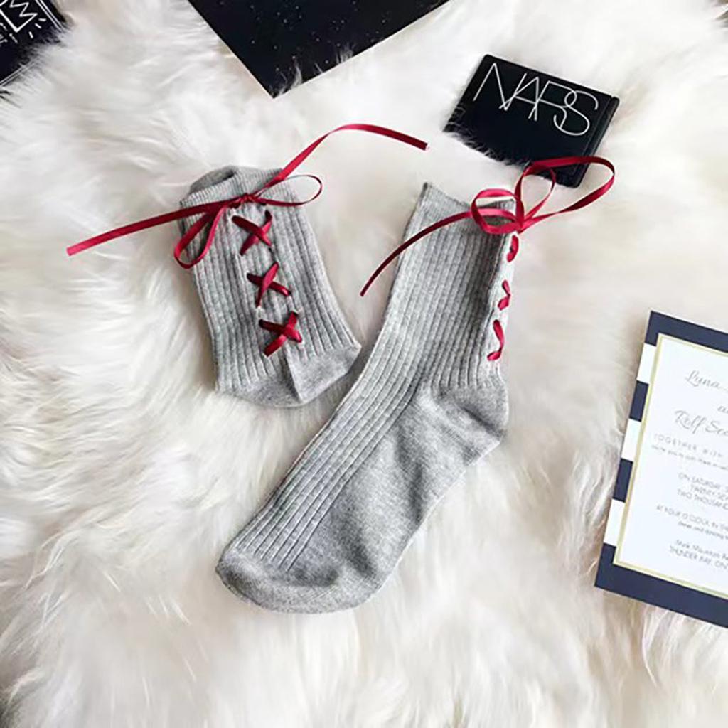 Lace-up Socks 12-pack