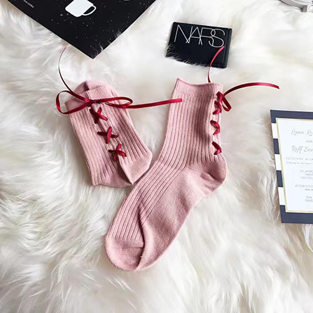 Lace-up Socks 12-pack