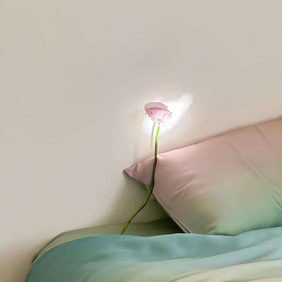 Luxury Ombre Aurora Duvet Cover - Green