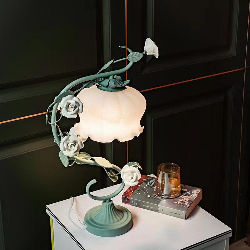 Pastoral Rose Table Lamp (2 colors)