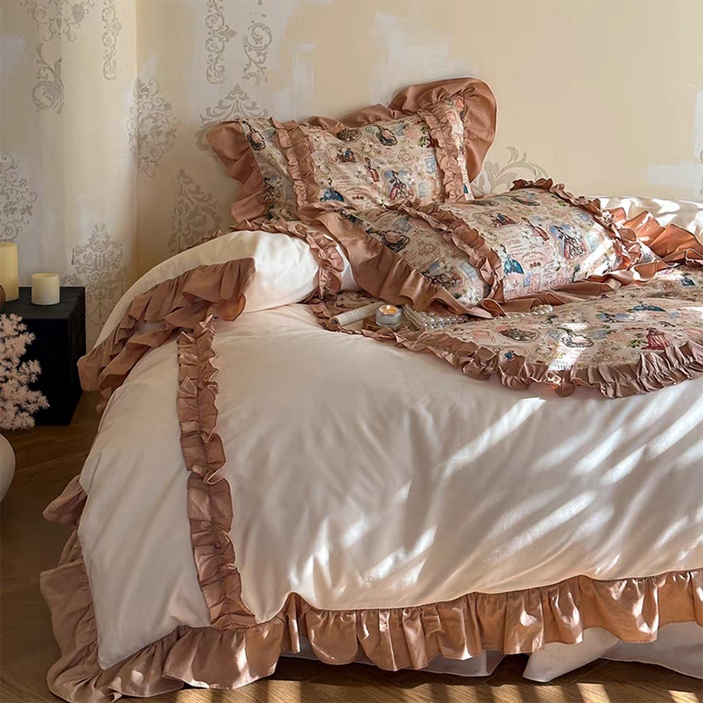 Princess Oil Painting Duvet Cover