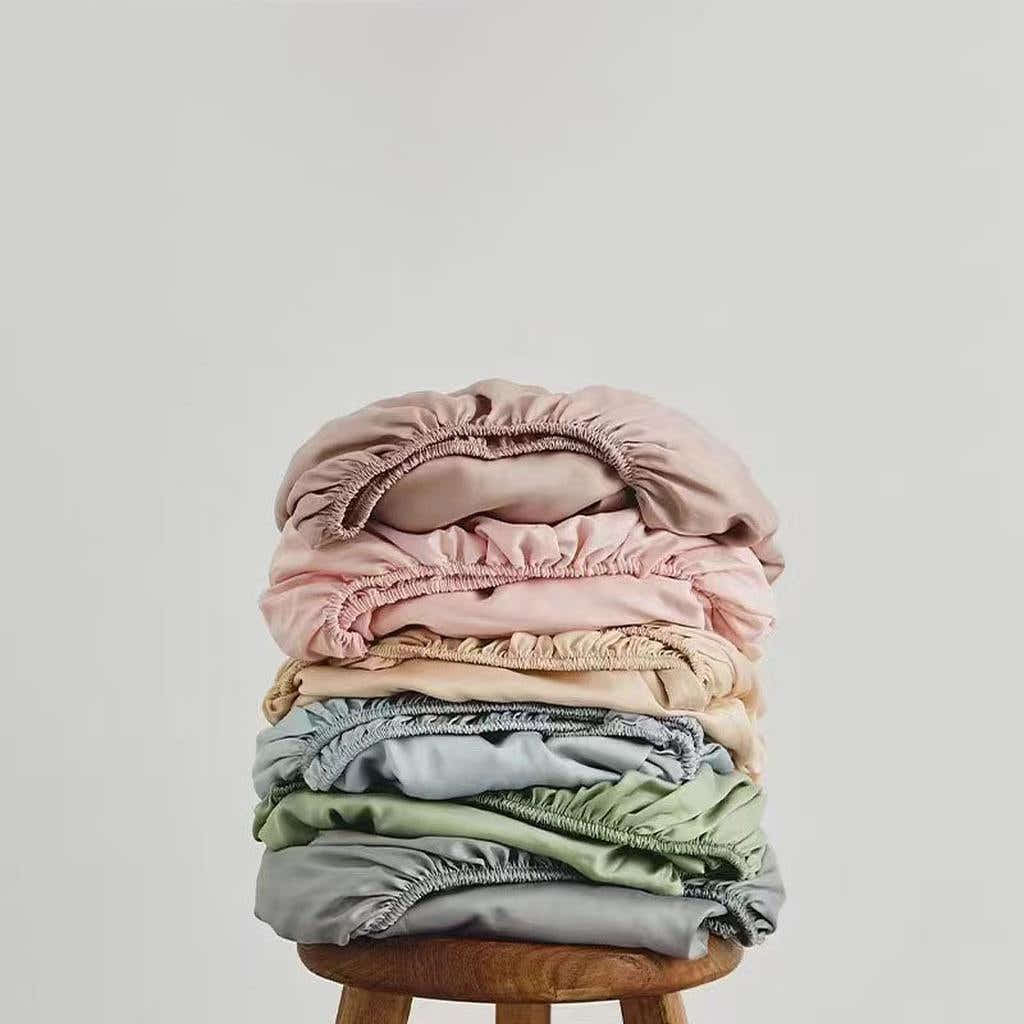 Solid Color Tencel Sheet Set - 8 Colors